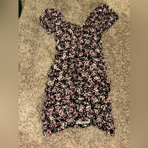 Mini floral dress